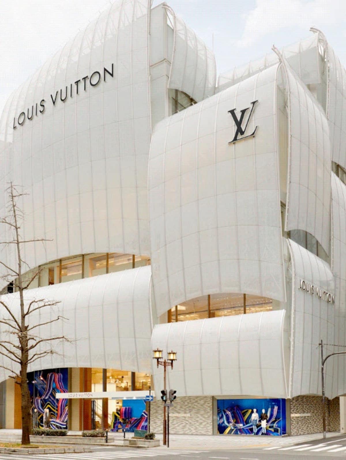 Louis Vuitton Opens Redesigned Tower in Tokyo's Ginza District