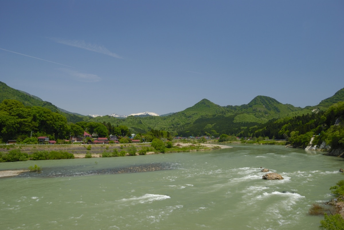 2 ล่องเรือแม่น้ำอางาโนะ จังหวัดนีงาตะ (Agano River, Niigata)