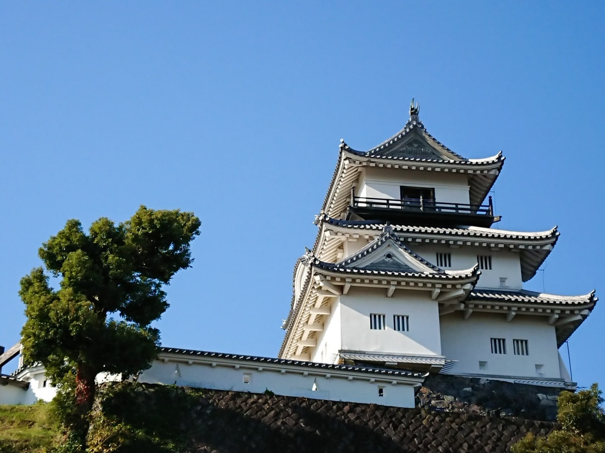 到日本第一茶鄉的百大名城「掛川城」享用抹茶