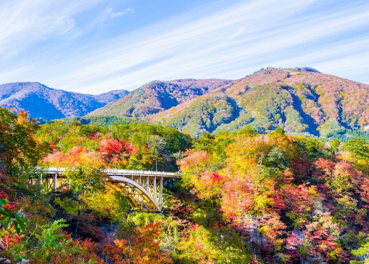 6. หมู่บ้านน้ำพุร้อน นารุโกะอนเซ็น (Naruko Onsen Hot Springs Village), จังหวัดมิยางิ (Miyagi)