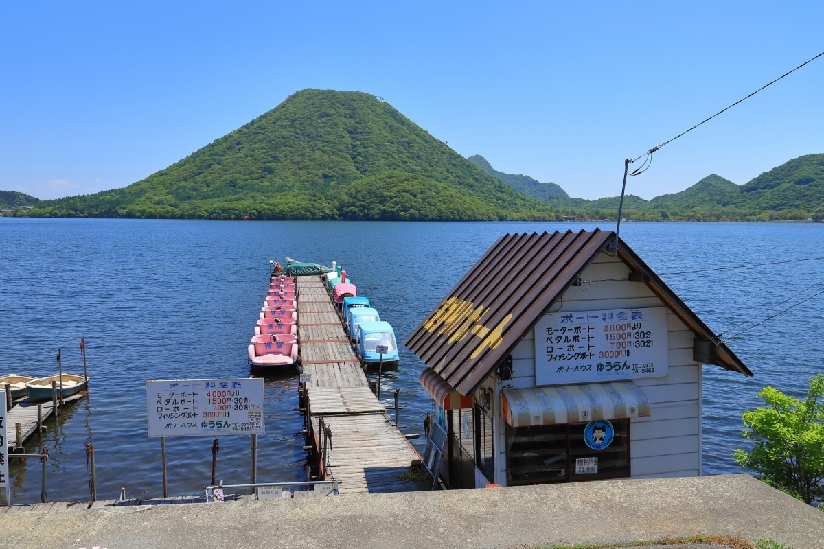 榛名湖图片