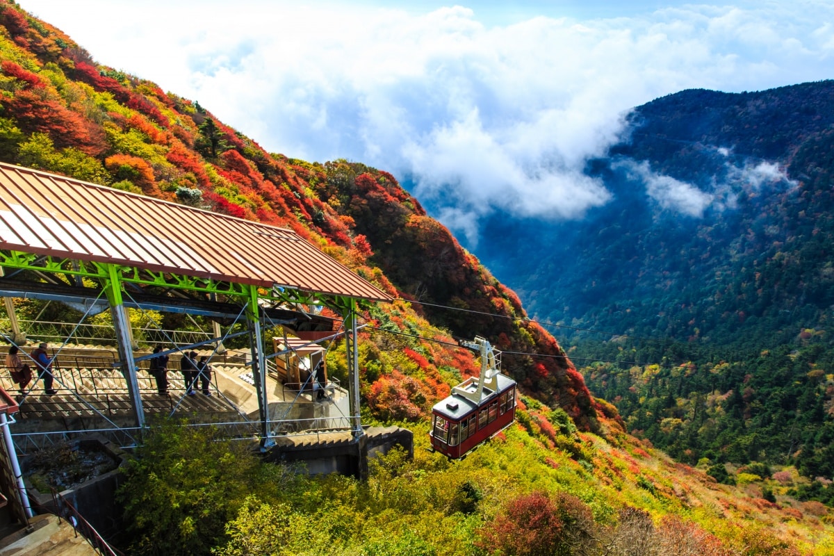 2. อุนเซ็น หุบเขานิตะ จังหวัดนางาซากิ (Unzen Nita Pass, Nagasaki)