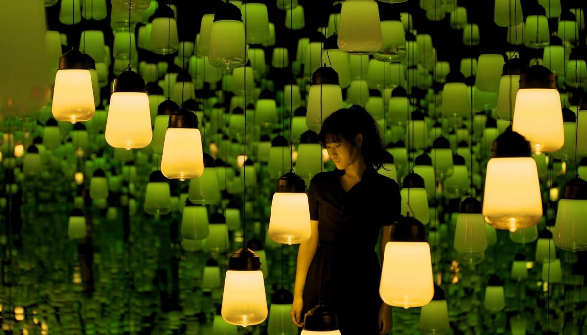 7. ชมงานศิลปะสุดเจ๋งที่ Teamlab Borderless