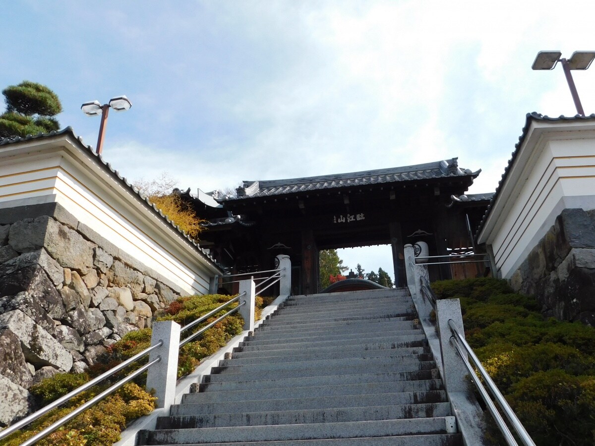 「溫泉寺」的色彩繽紛秋葉花園