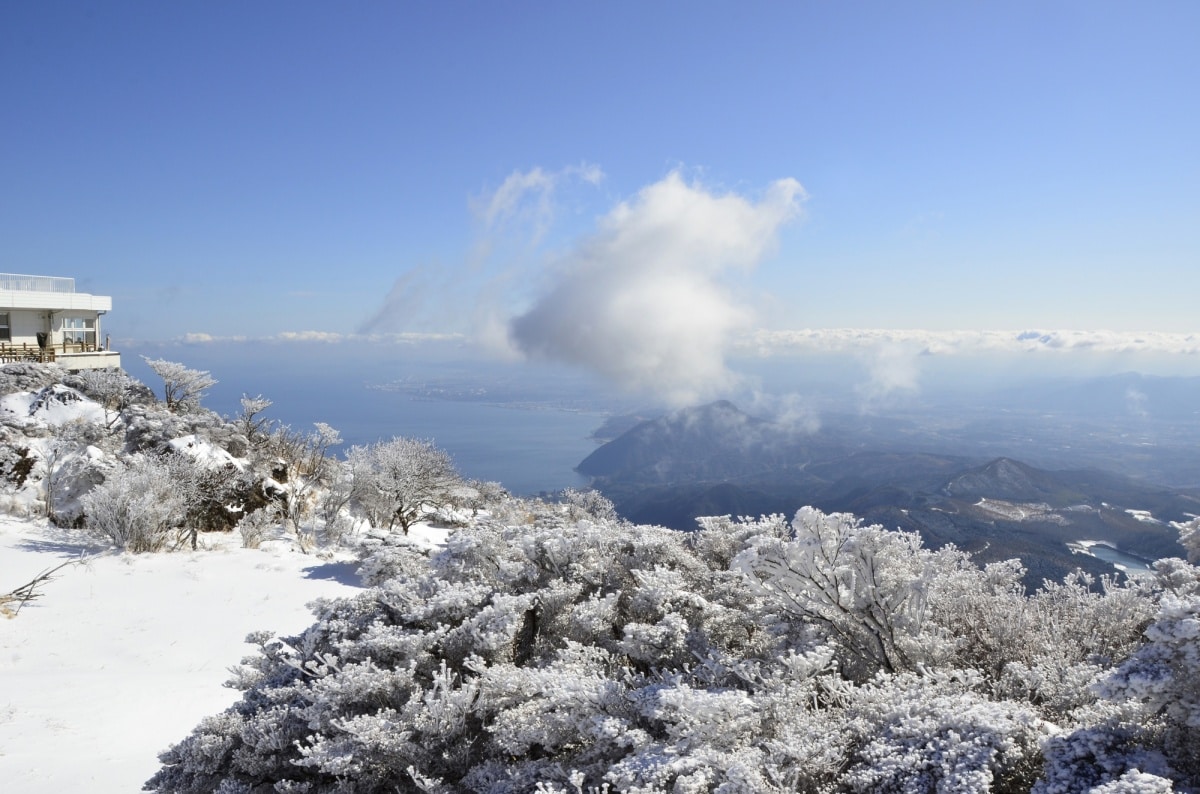 2. กระเช้าลอยฟ้าเบปปุ (Beppu Ropeway) จ.โออิตะ