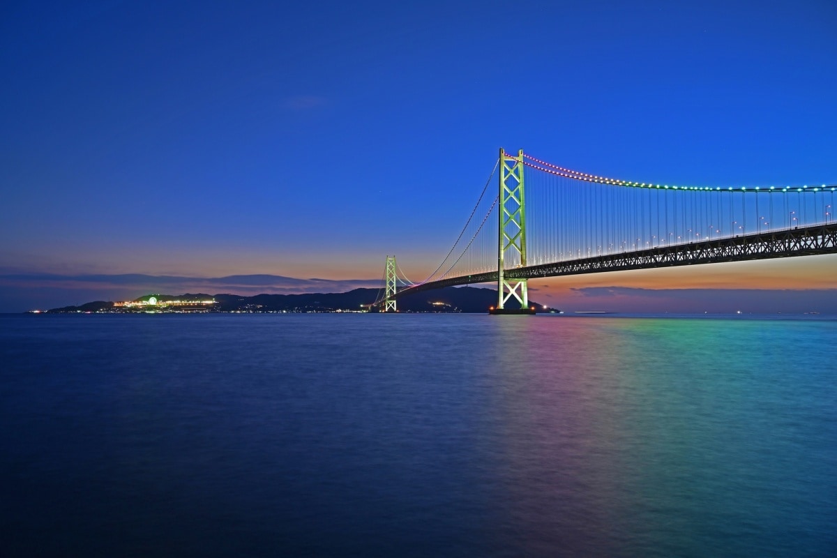 สถานที่เที่ยวแนะนำ : สะพานอาคาชิ-ไคเคียว (Akashi-Kaikyo Bridge)