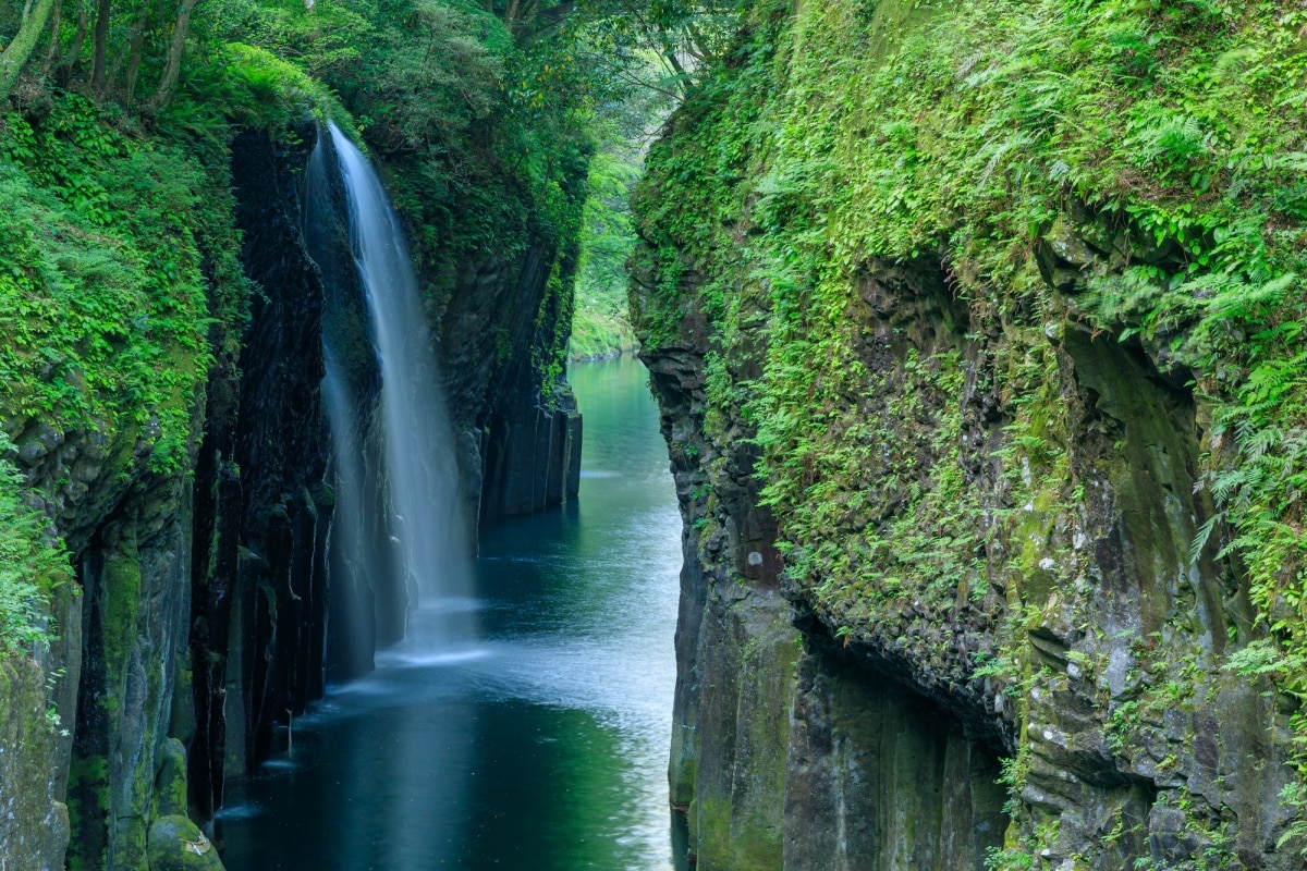 高千穗峡：神话舞台