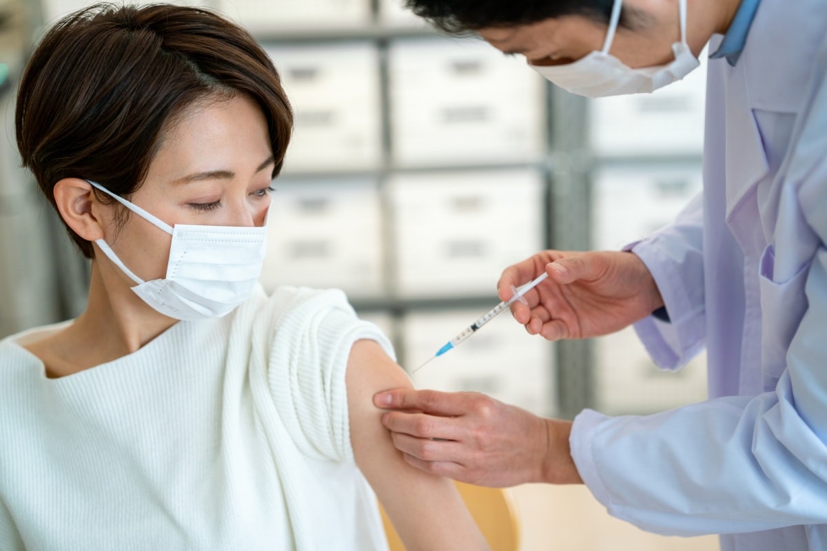 การฉีดวัคซีนในญี่ปุ่น