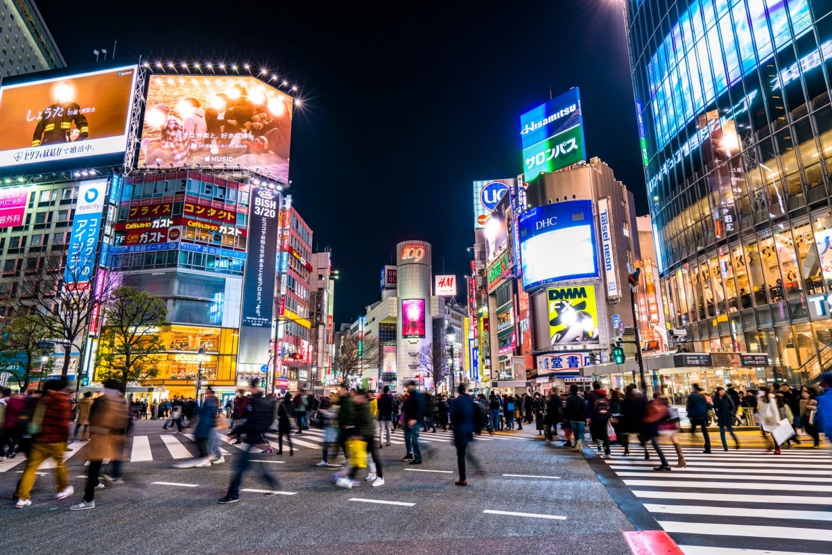 10. งานเคาท์ดาวน์วันปีใหม่ที่ชิบูย่า จ.โตเกียว (Shibuya Countdown, Tokyo)