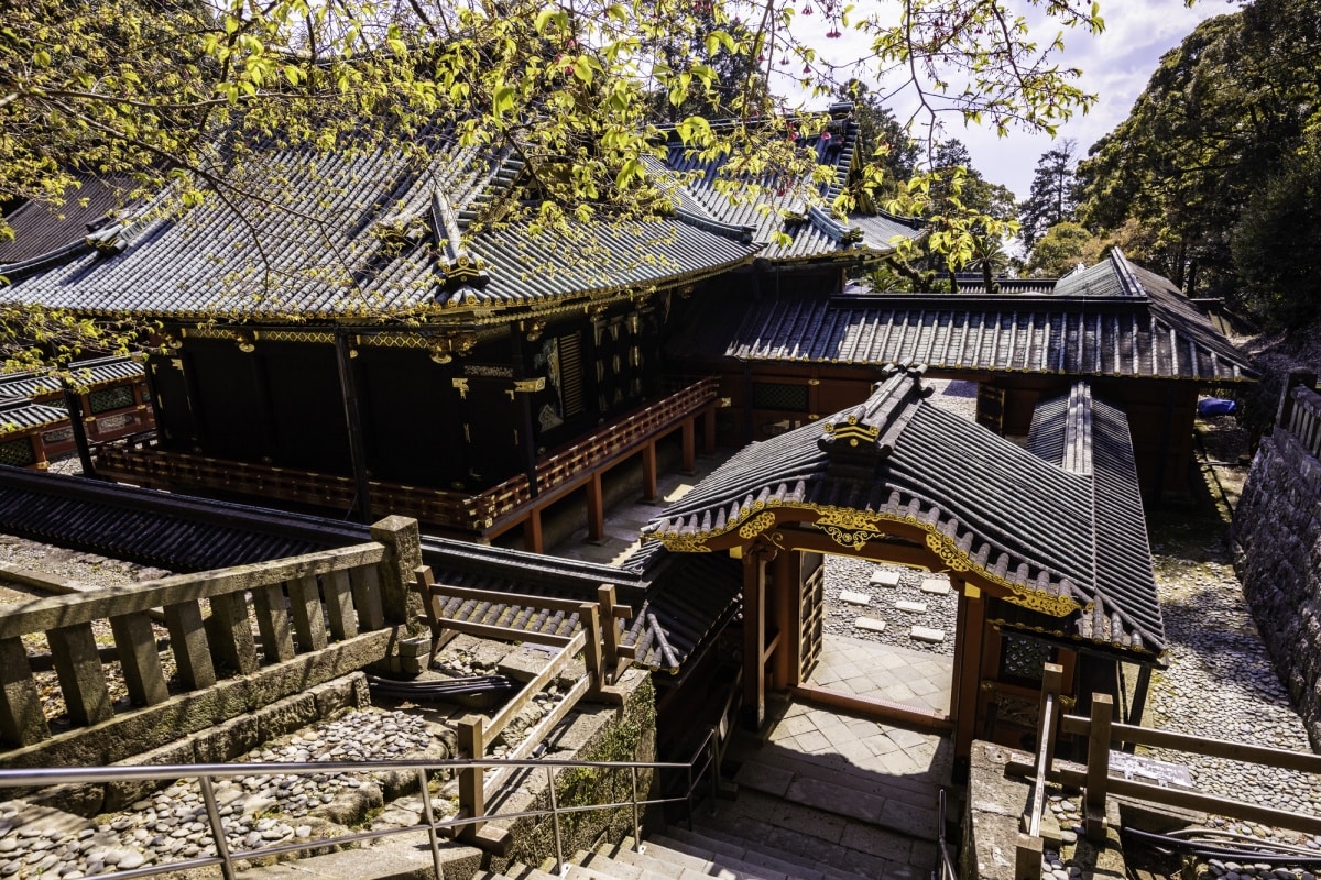 久能山上日本首座東照宮