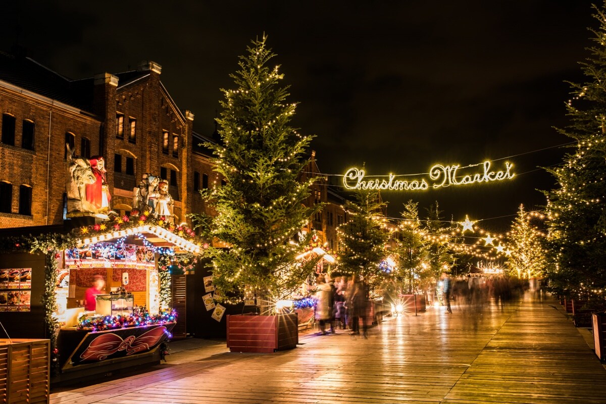 1. งานโยโกฮามะคริสมาสต์มาร์เก็ต (YOKOHAMA CHRISTMAS MARKET)