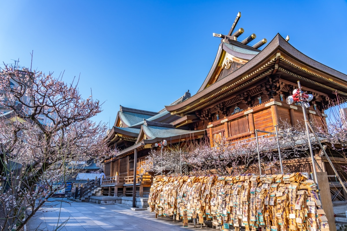 2. ศาลเจ้ายูชิมะเท็นมังกู (Yushima Tenmangu Shrine) โตเกียว (Tokyo)