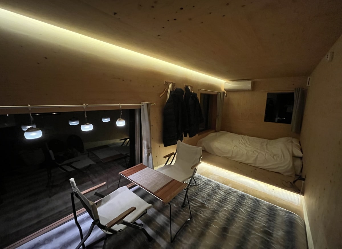 Glamping at Snow Peak Land Station Hakuba