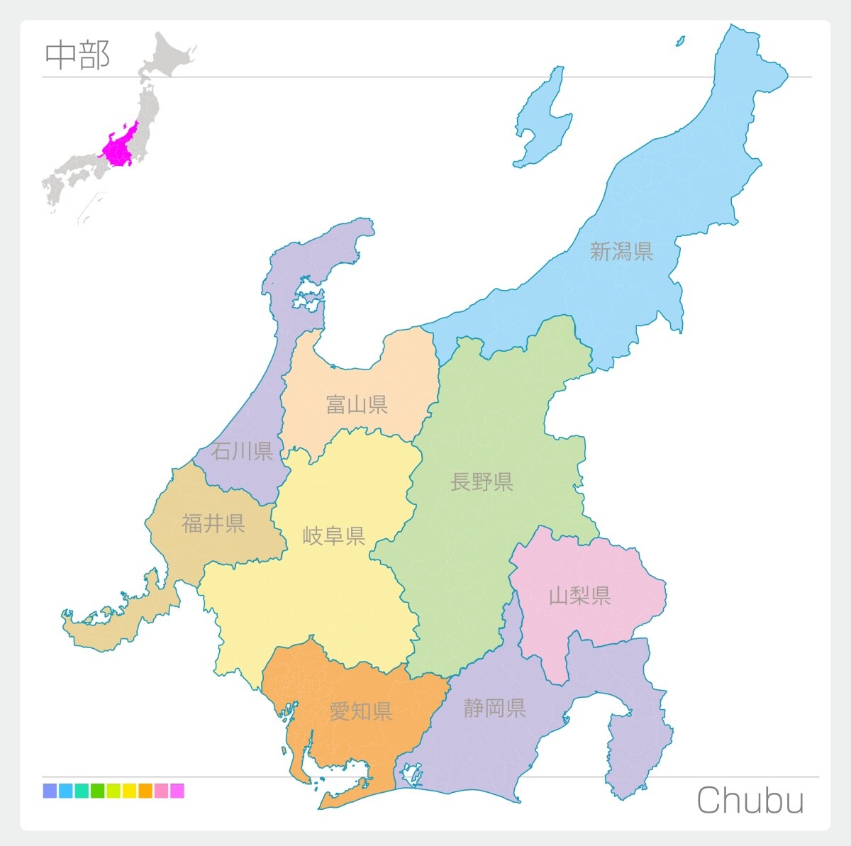 ทำความรู้จักภูมิภาคชูบุ (Chubu) ภาคกลางของญี่ปุ่น