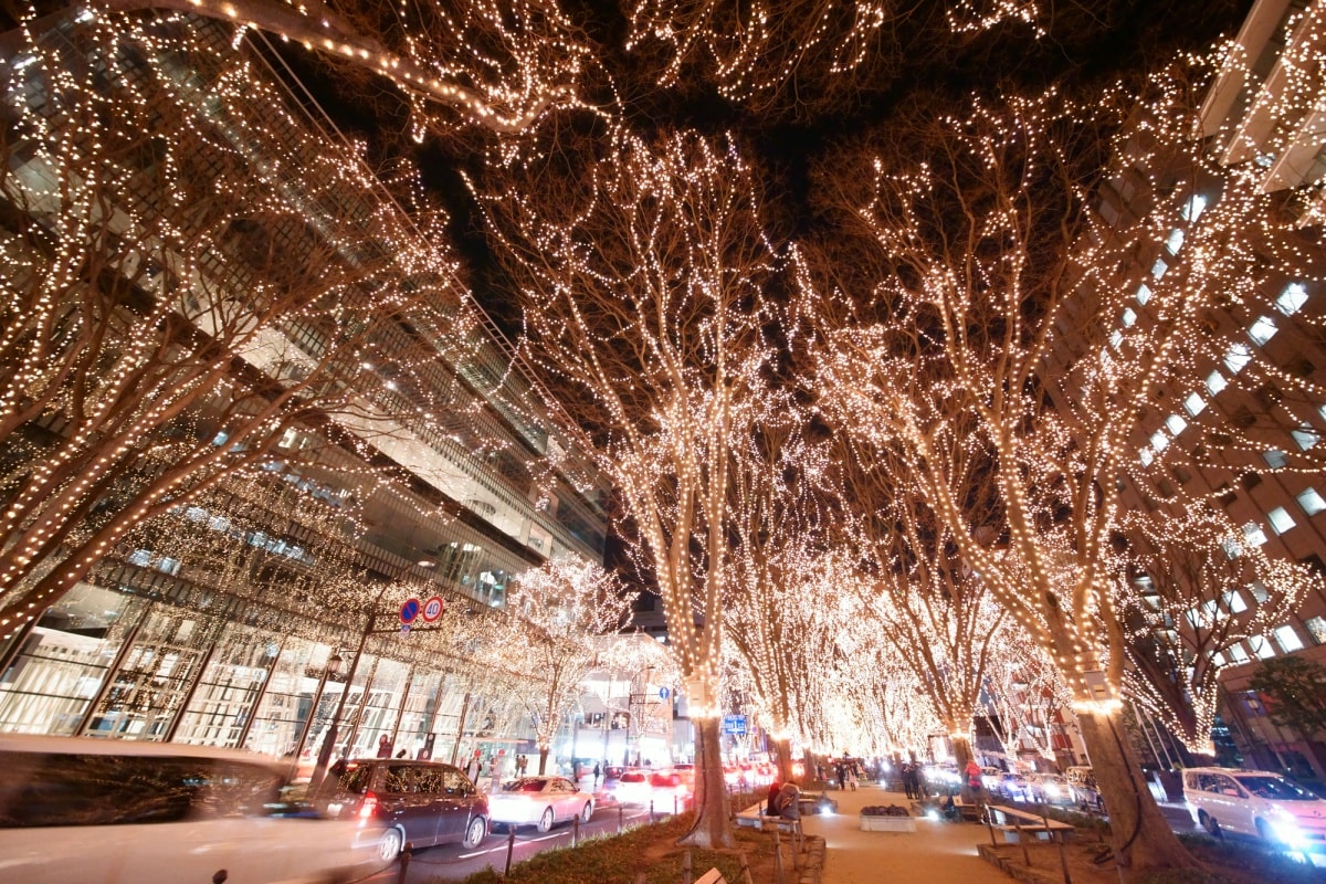 7. งานประดับไฟเมืองเซนได จังหวัดมิยากิ (Sendai Pageant of Starlight, Miyagi)