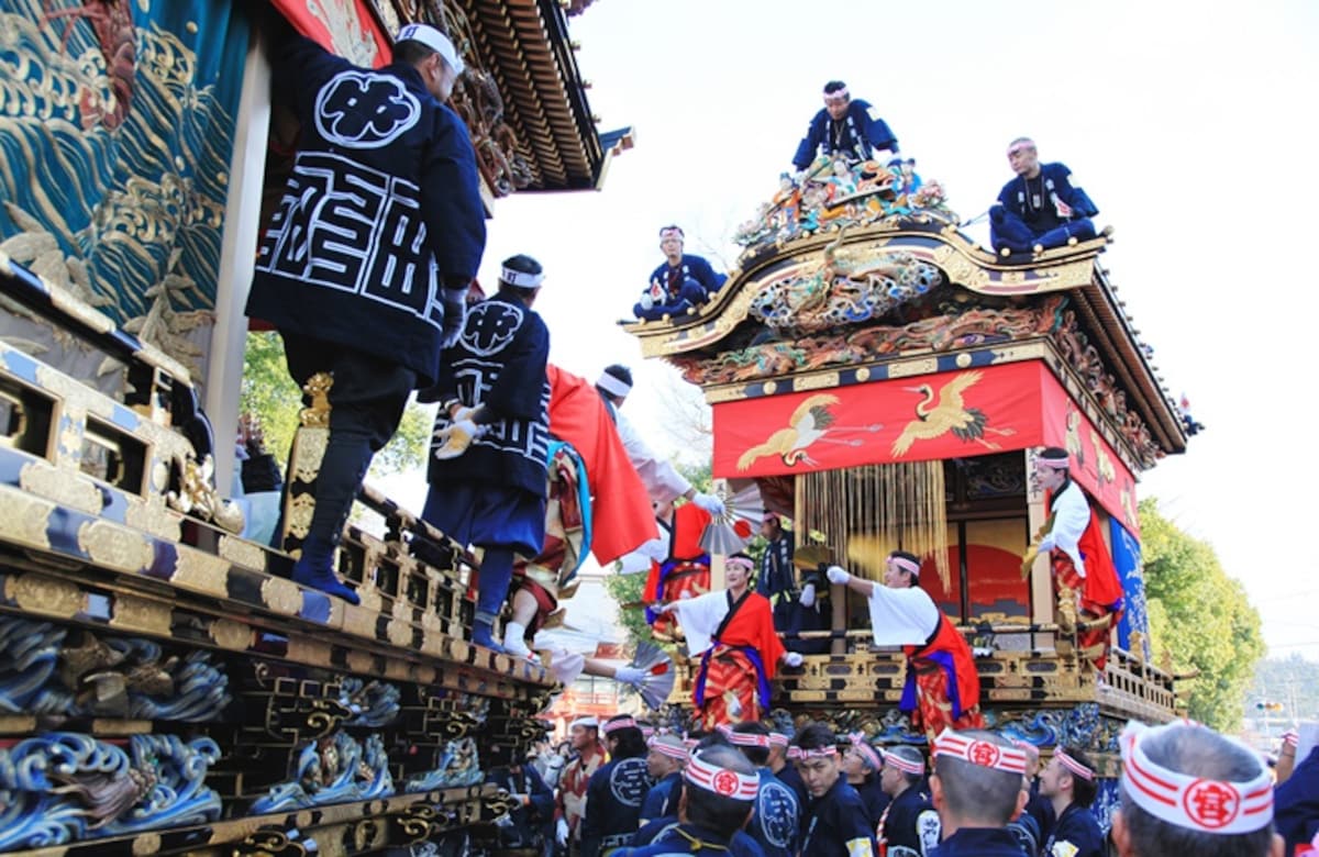 4. เทศกาลโคมกลางคืนจิจิบุ จังหวัดไซตามะ (Chichibu Night Festival, Saitama)