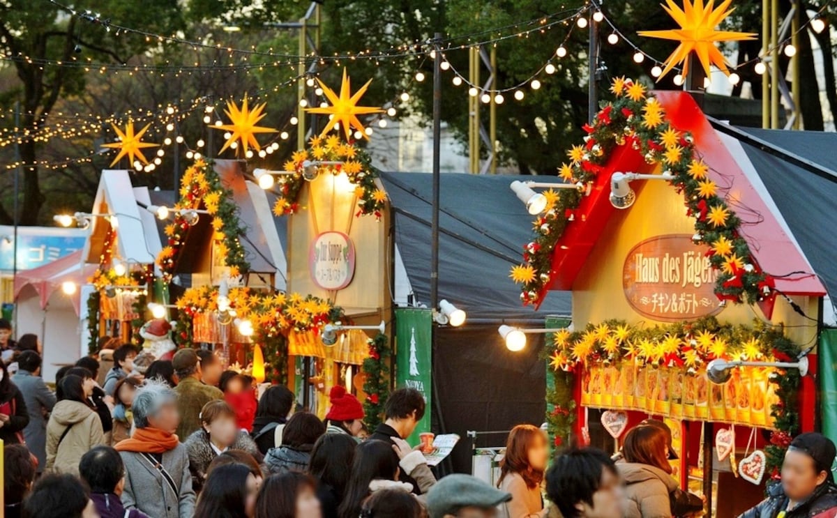 5.  ตลาดคริสต์มาสนาโกย่า จังหวัดไอจิ (Nagoya Christmas Market, Aichi)