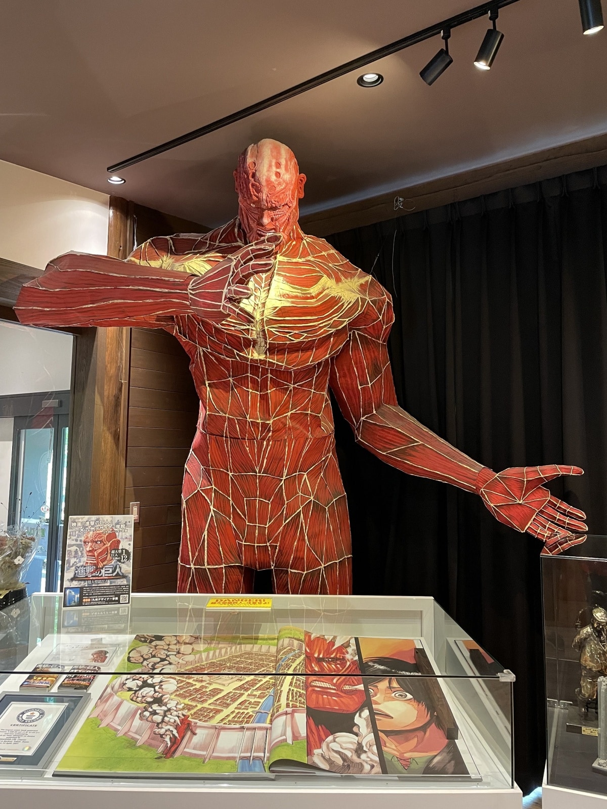 Attack on Titan exhibition: Experience the Colossal Titan