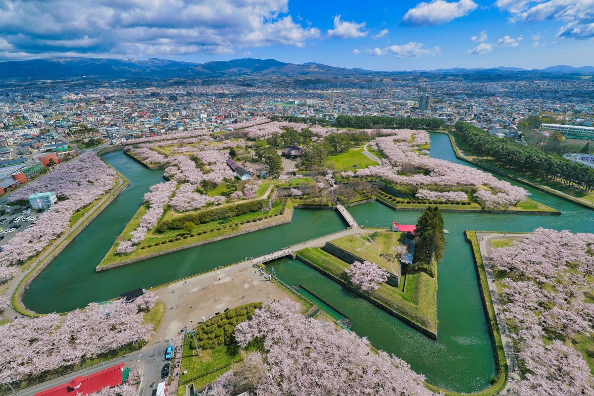 6. ป้อมโกเรียวคาคุ เมืองฮาโกดาเตะ (Goryokaku, Hakodate)