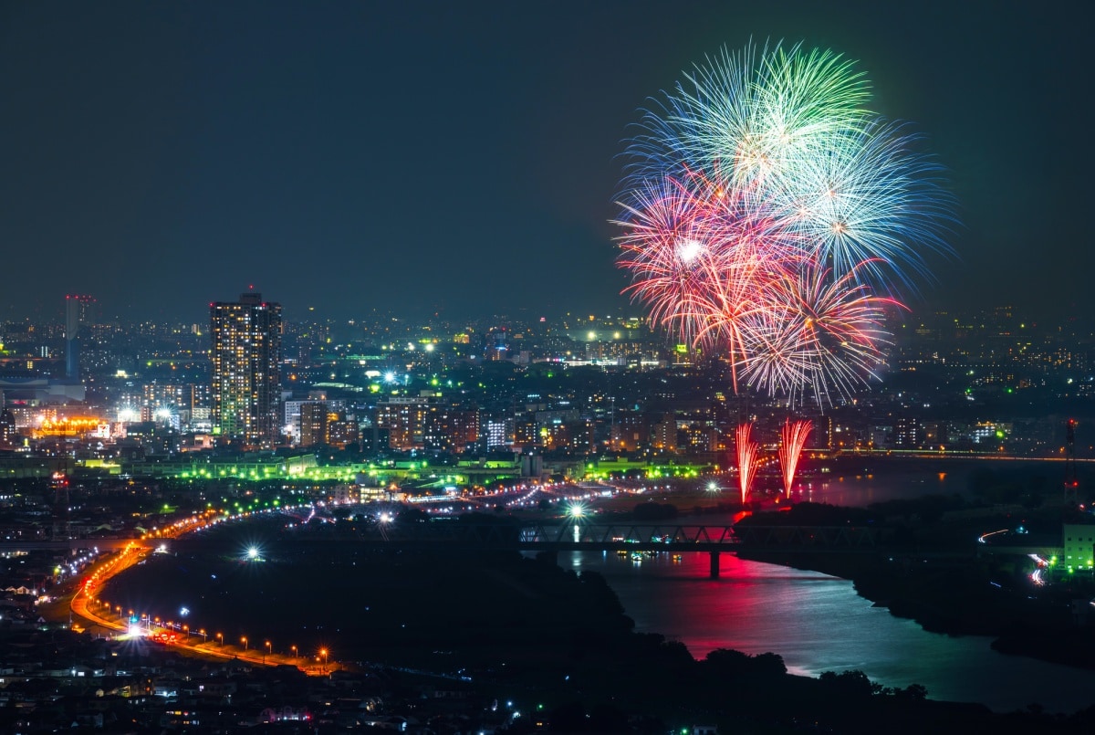 東京夏日大型煙火秀首選｜葛飾納涼花火大會