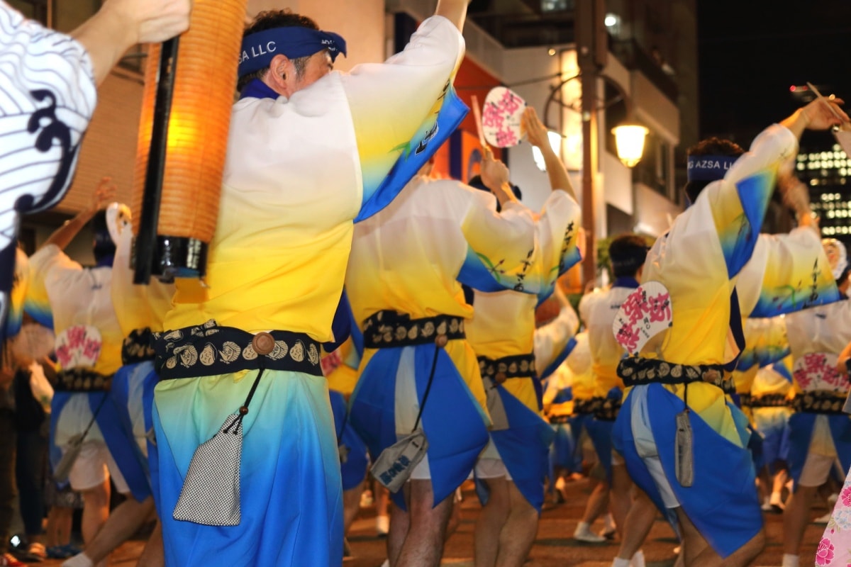 懷舊的傳統祭典風情～神樂坂祭