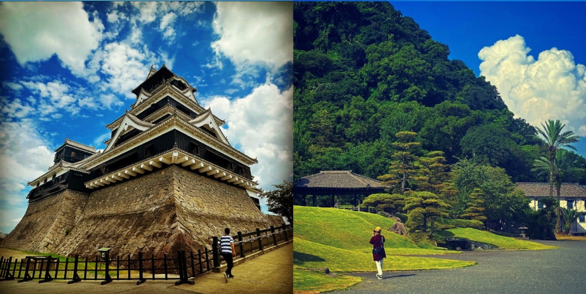 Day2: 熊本城登高远眺+鹿儿岛名胜仙岩园+名物本家白冰熊