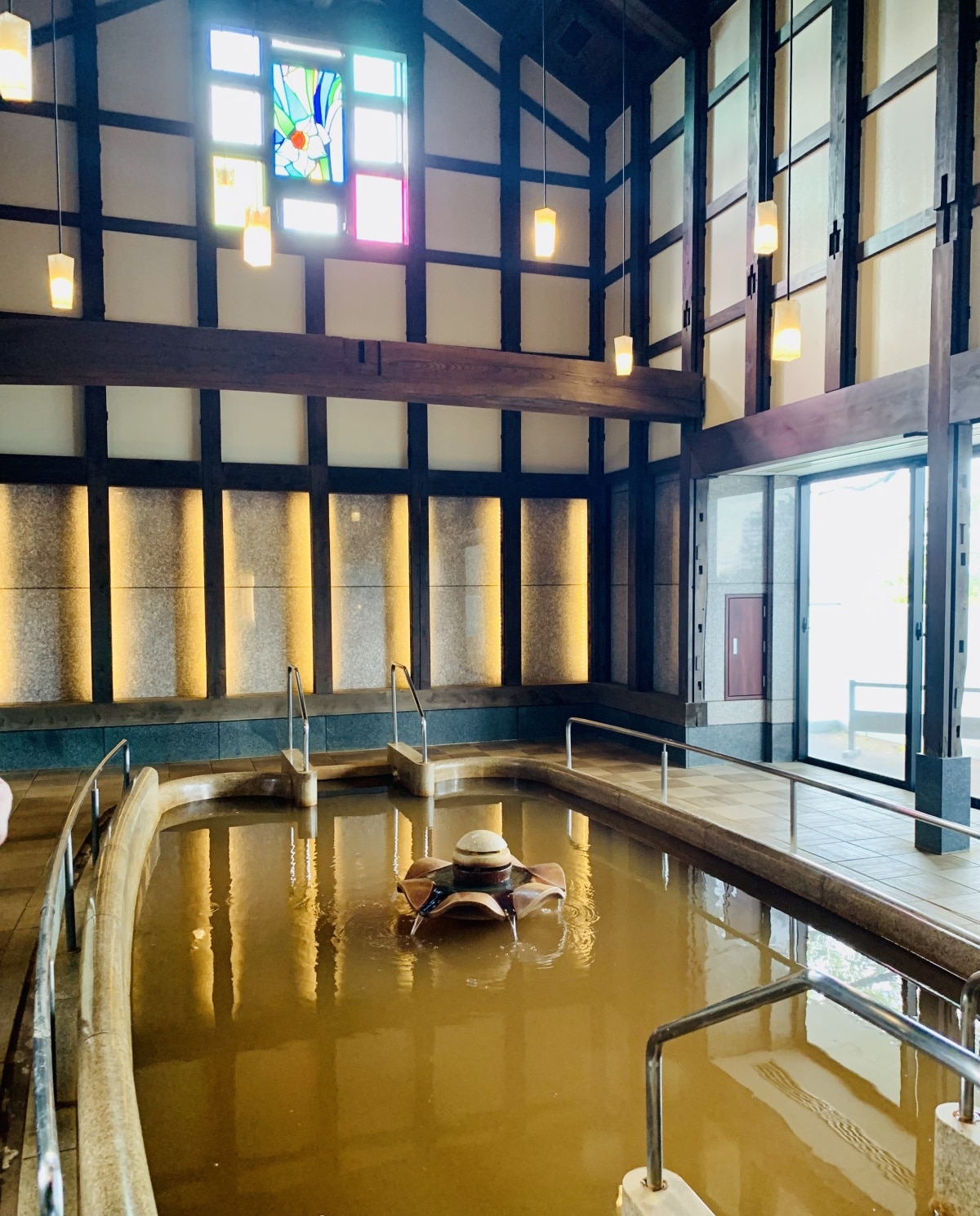 21:00: Soak in the Onsen Hot Spring