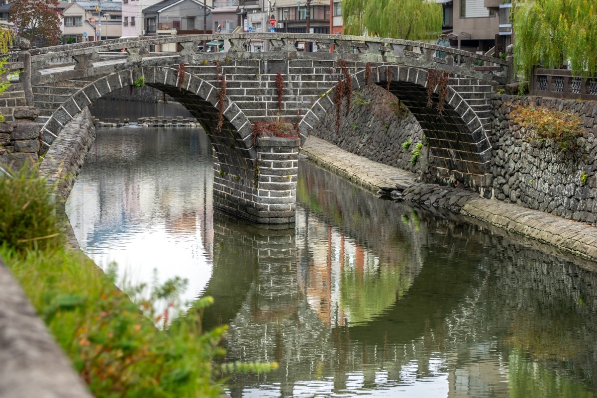 长崎县:眼镜桥与老街漫步