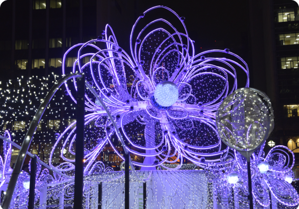 札幌白色灯光秀（北海道）