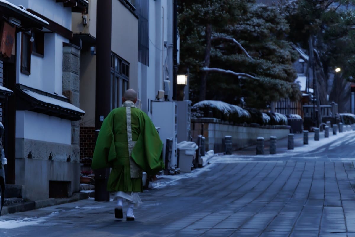 The Walk to Morning Prayer