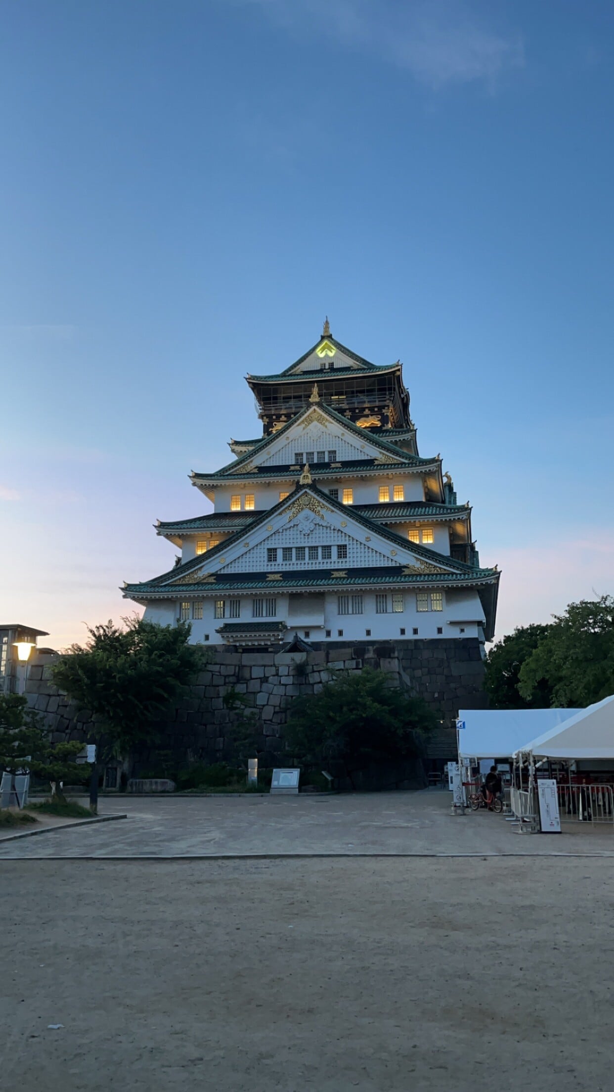 Revelさんが撮影した大阪城