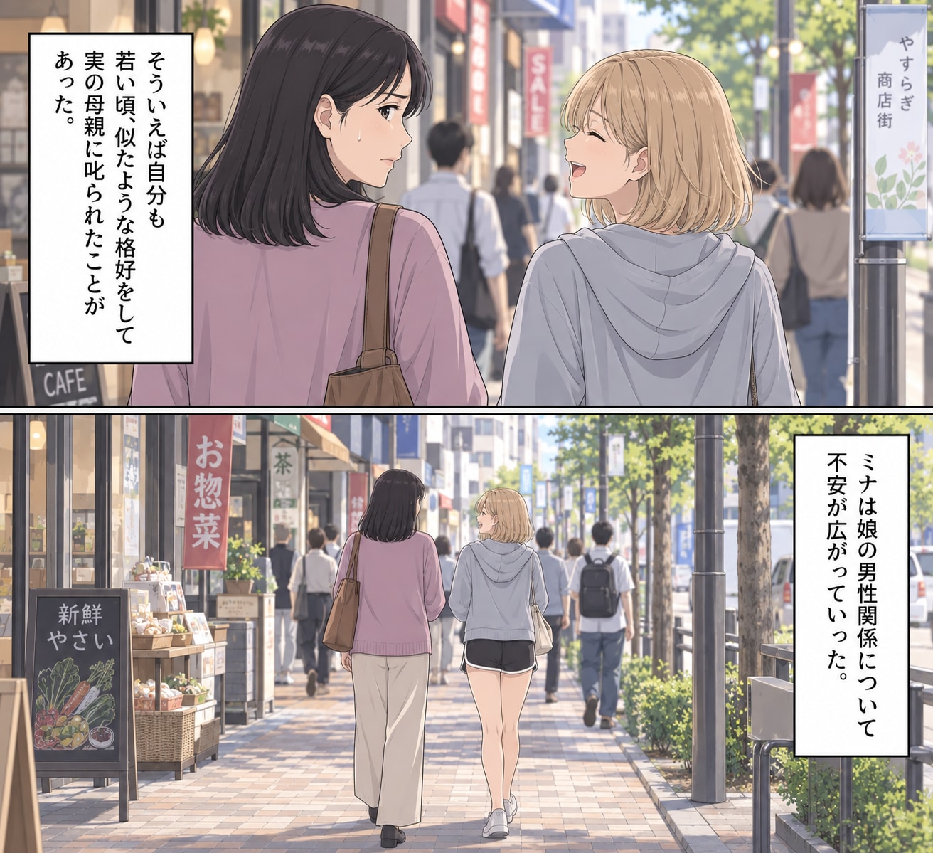 【漫画】「うわ……」合鍵で19歳娘のアパートにこっそり入った母。目撃した「衝撃の姿」とは【前編】