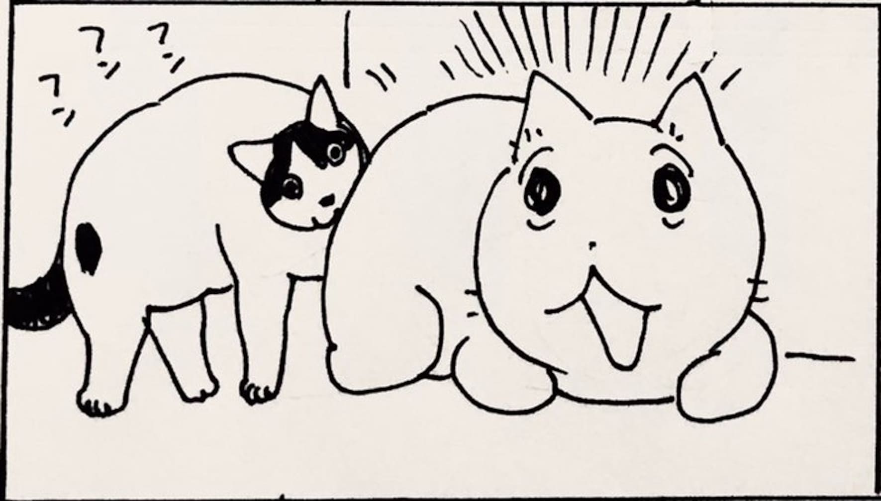 「尻を嗅ぐな！」猫の謎行動に「たまらん」「まるで同族」「中毒性ある」