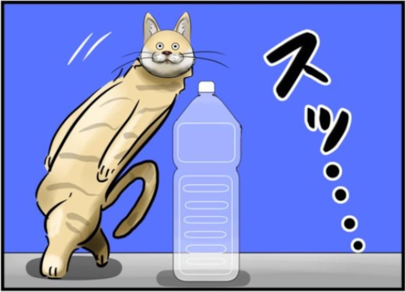 猫避けペットボトルを無効化するまさかの方法とは？「これはもう猫じゃない」「クセが強い」