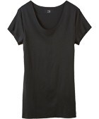 グンゼ「in.T」クルーネックTシャツ（汗取りパッド付き・短袖）ブラック
