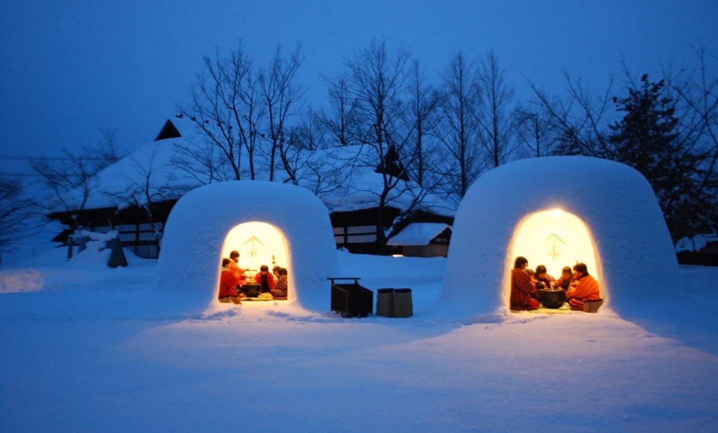 不用去到北极也能体验的“雪屋”