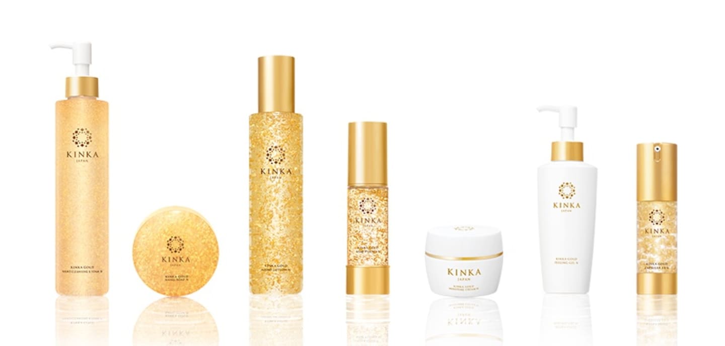 Top 5 Gold Cosmetics from Kanazawa