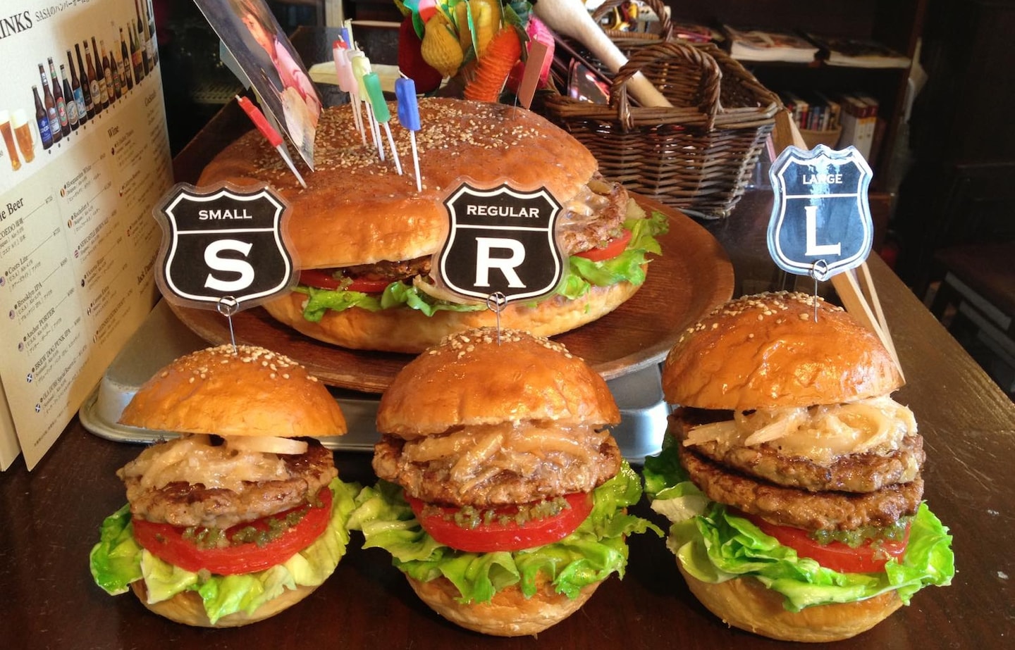 Tokyo's Too-Big-to-Bite Burgers