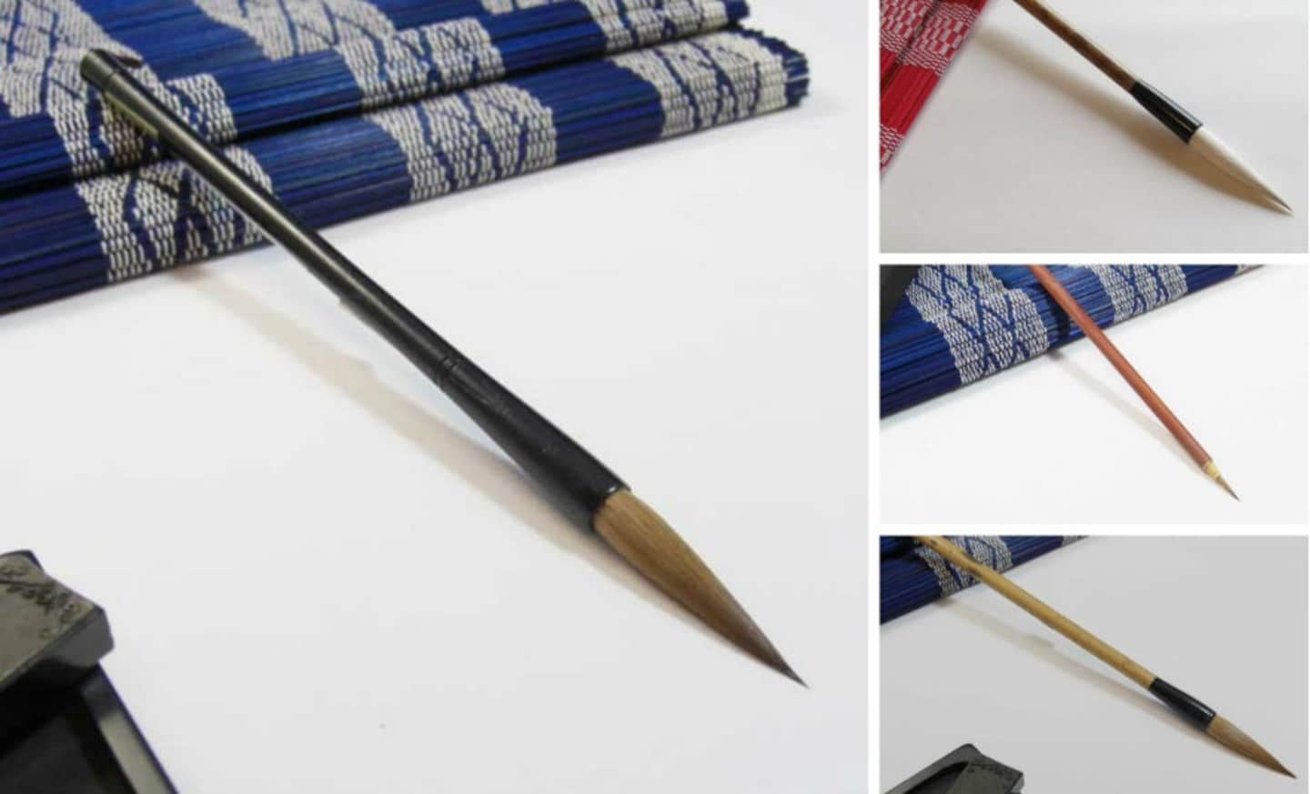 7+ Kinds of Calligraphy Brushes