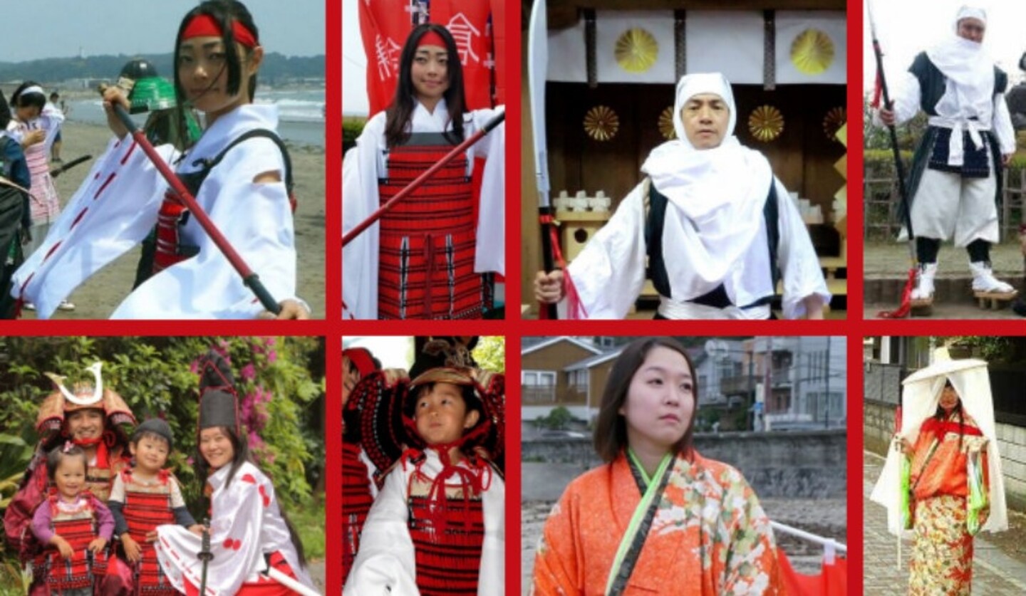 Cosplay as Samurai & Walk through Kamakura