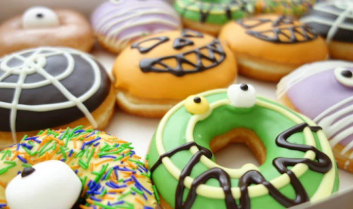 Killer Krispy Kreme Halloween Doughnuts