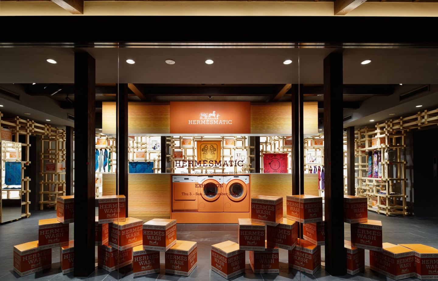 在京都邂逅法式柔情蜜意 ｜愛馬仕 HERMÈS 期間限定店舖【HERMÈS祇園店】