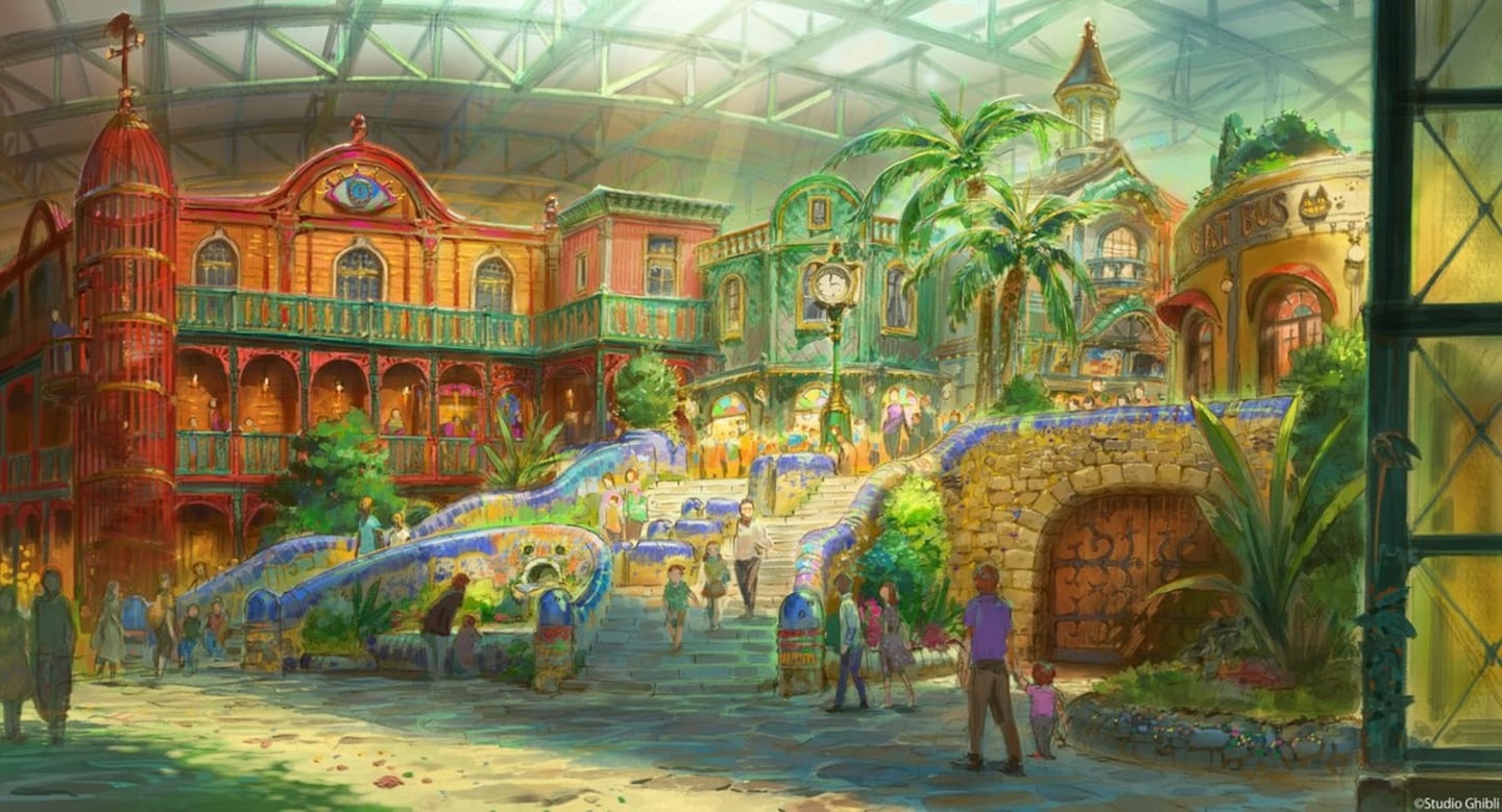 Take a Peek at Ghibli Theme Park Concept Art!