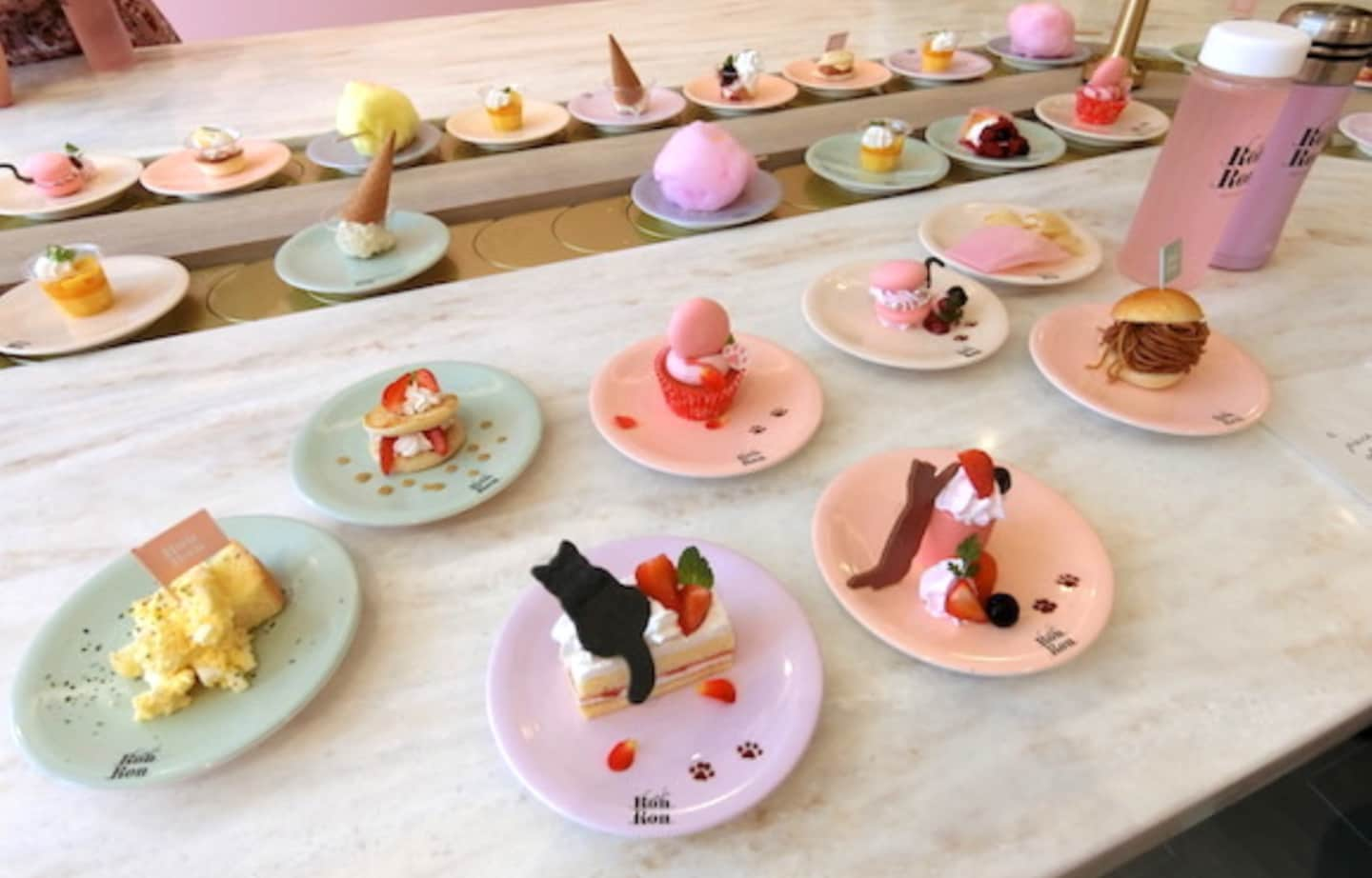 Enjoy All-You-Can-Eat Conveyor Belt Sweets