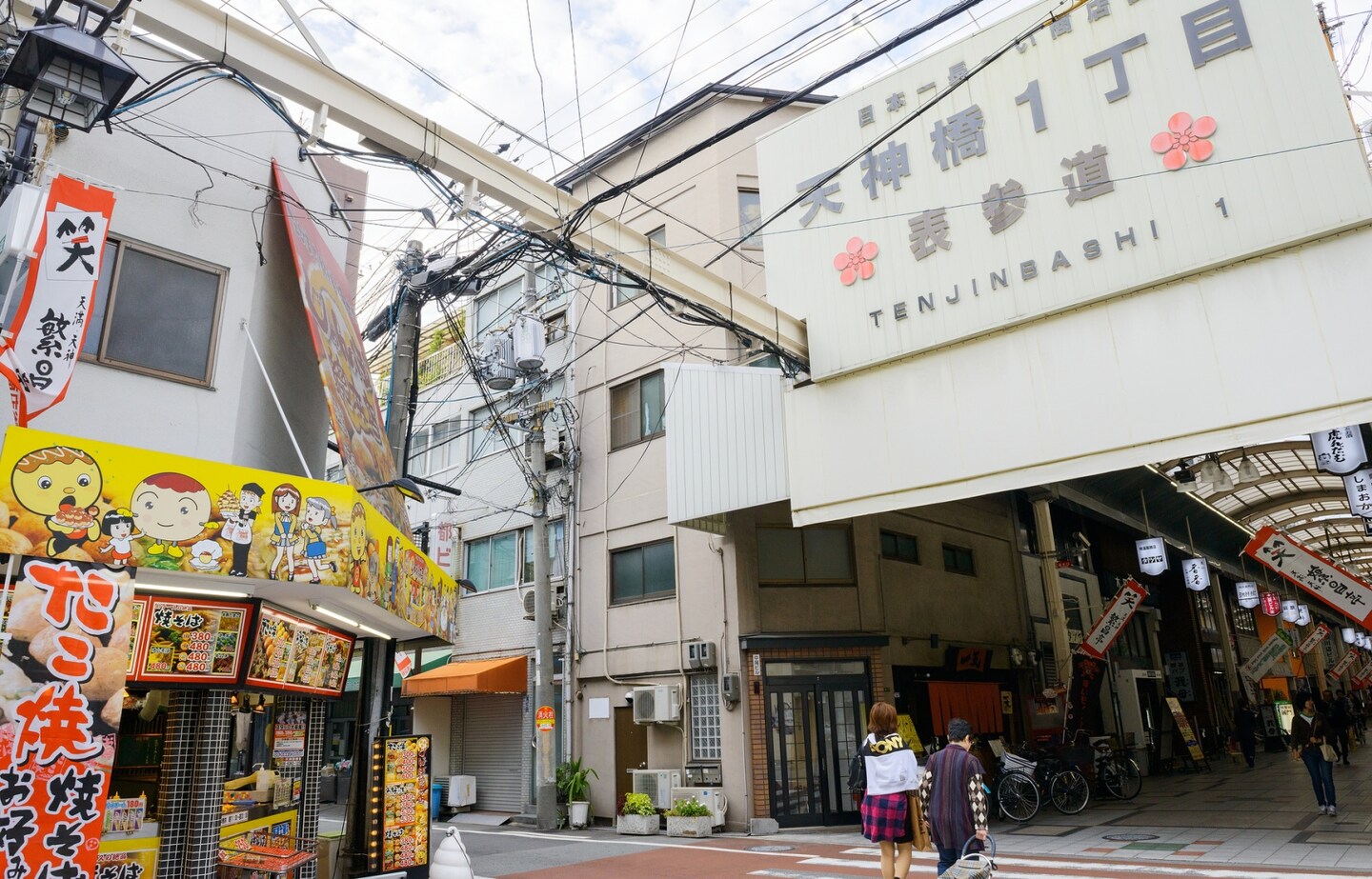 【大阪自由行】到天神橋筋商店街邊走邊吃嚐遍大阪巷弄美食