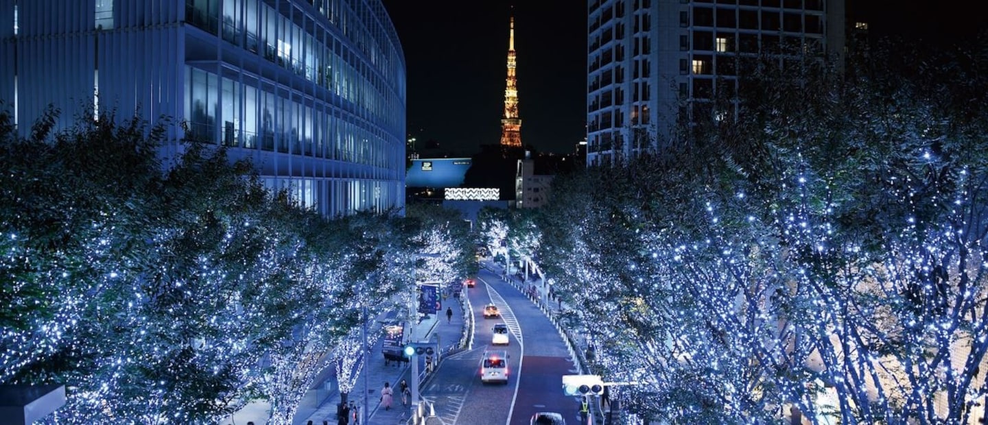 ฉลองคริสต์มาสท่ามกลางฤดูหนาวที่ Roppongi Hills