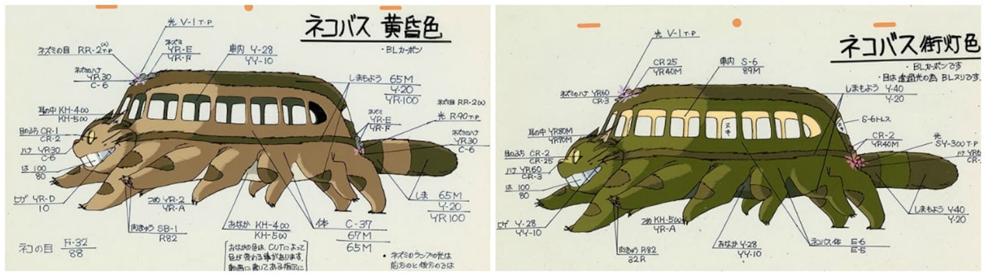 Ghibli Museum Exhibit Shows the Color of Time