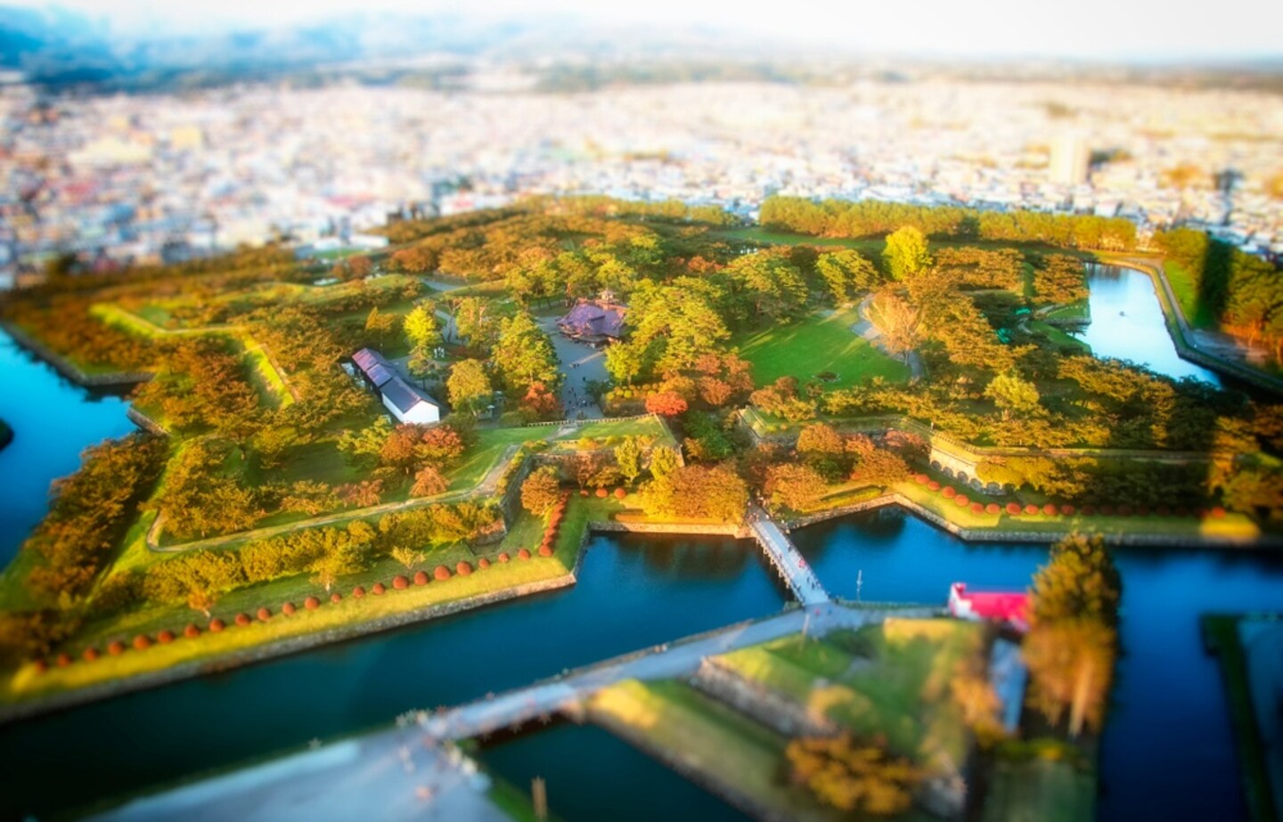 【北海道自由行】地面上最美的一顆星！函館・五稜郭塔登高望遠！