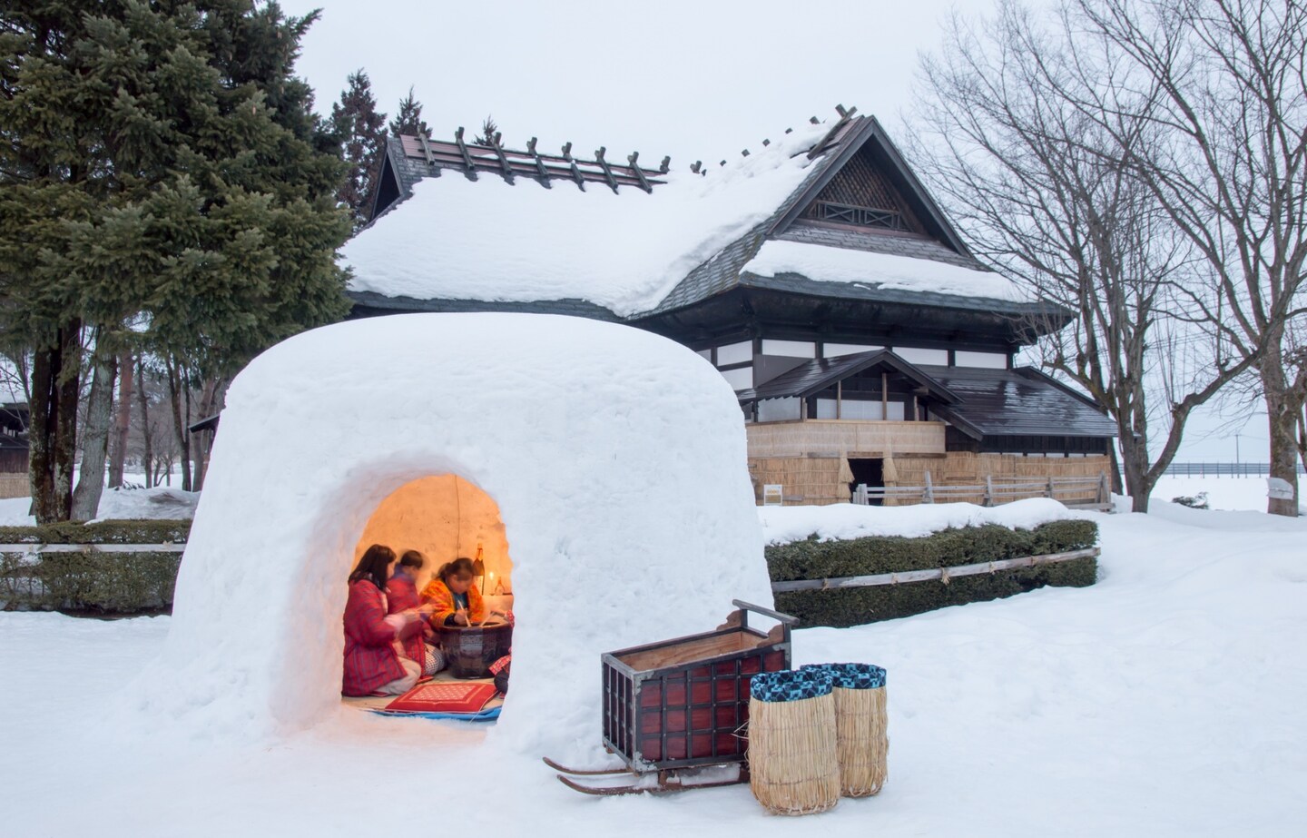 【秋田】如夢似幻的冬天限定體驗 橫手「雪屋」節