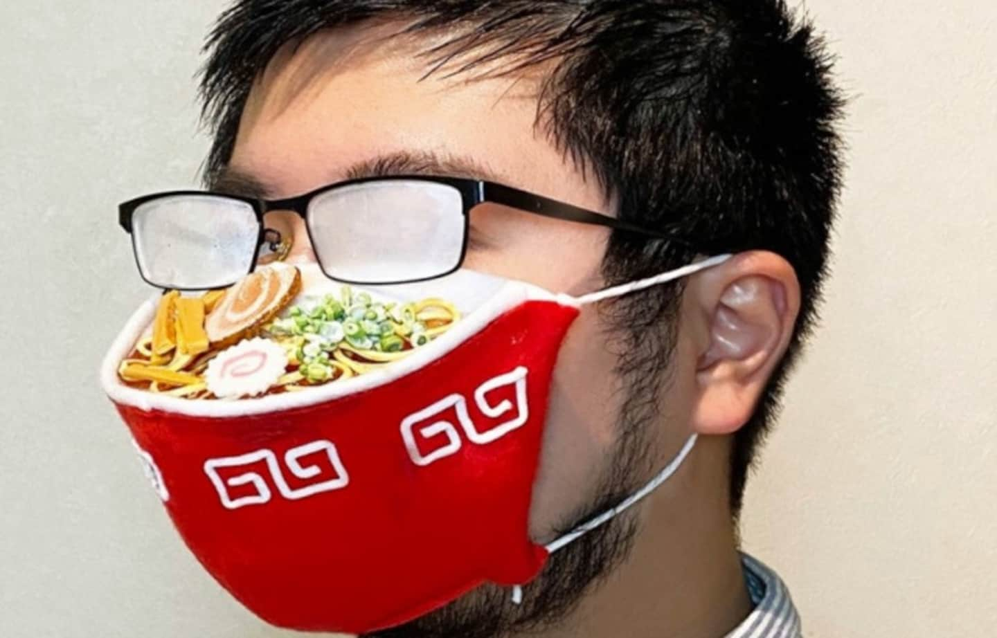 Ramen Mask Makes Use of Your Steamy Glasses